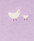 Kit body bebê 5 peças manga curta love bordado multicor | Carter's