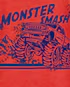 Camiseta infantil monster smash vermelha |