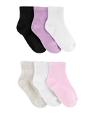 Kit meia infantojuvenil 6 pares lisa multicor |