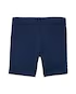 Bermuda jeans infantil com passantes azul |